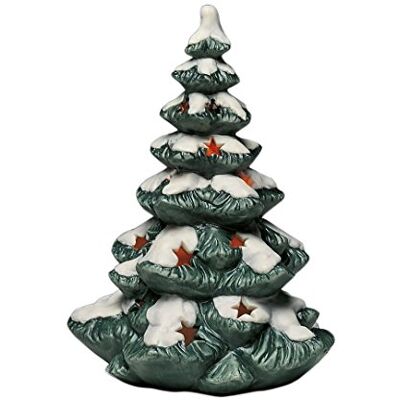 Goebel Weihnachtsbaum Figura Decorativa (gres, 18 cm), diseño de árbol de Navidad Goebel Weihnachtsbaum Figura Decorativa (gres, 18 cm), diseño de árbol de Navidad