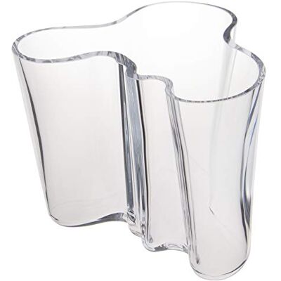 Iittala Alvar Aalto - 16 cm - Vidrio - Transparente - Jarrón Iittala Alvar Aalto - 16 cm - Vidrio - Transparente - Jarrón