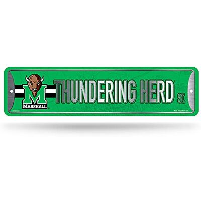 Rico Industries NCAA Marshall Thundering Herd Letrero de metal para decoración del hogar (4 x 15 pulgadas), ideal para el hogar, la oficina, el dormitorio y la cueva de hombre Rico Industries NCAA Marshall Thundering Herd Letrero de metal para decoración del hogar (4 x 15 pulgadas), ideal para el hogar, la oficina, el dormitorio y la cueva de hombre