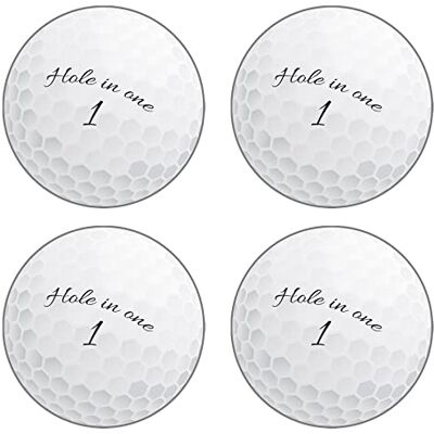 Beistle Recortes de Pelota de Golf, 4 Agujeros en uno, Decoraciones de cumpleaños o jubilación, Suministros de Fiesta Deportiva, 10 Pulgadas, Blanco/Negro Beistle Recortes de Pelota de Golf, 4 Agujeros en uno, Decoraciones de cumpleaños o jubilación, Suministros de Fiesta Deportiva, 10 Pulgadas, Blanco/Negro