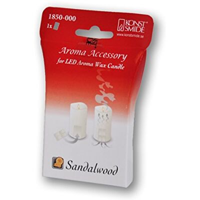 Konstsmide 1850 – 000 duftpad con aroma sándalo/para LED Vela Aromática de (1860 – 100/1861 – 100/1862 – 100) Konstsmide 1850 – 000 duftpad con aroma sándalo/para LED Vela Aromática de (1860 – 100/1861 – 100/1862 – 100)