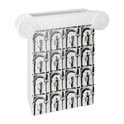 Gilde Jarrón Decorativo Blanco – Jarrón Decorativo de cerámica – Decoración Salón Regalo Altura 32,5 cm Gilde Jarrón Decorativo Blanco – Jarrón Decorativo de cerámica – Decoración Salón Regalo Altura 32,5 cm