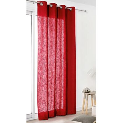 Cortina Liner 0517/69 de Lino Rojo - Cortina Cortina Liner 0517/69 de Lino Rojo - Cortina
