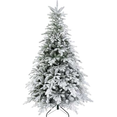 HOMCOM Árbol de Navidad Artificial de 180 cm con Nieve, 1321 Puntas, decoración navideña, Incluye Soporte de Metal para Interiores HOMCOM Árbol de Navidad Artificial de 180 cm con Nieve, 1321 Puntas, decoración navideña, Incluye Soporte de Metal para Interiores