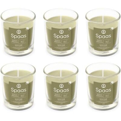 Spaas 6x Vela perfumada 25 h, Romantic Reflections Spaas 6x Vela perfumada 25 h, Romantic Reflections
