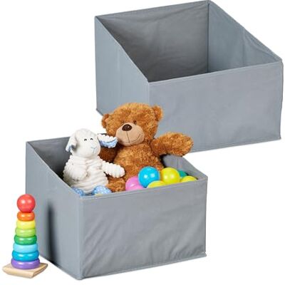 RELAXDAYS Caja de Almacenamiento Modelo hlp: 22-30x37x34 cm - Caja de Almacenamiento RELAXDAYS Caja de Almacenamiento Modelo hlp: 22-30x37x34 cm - Caja de Almacenamiento