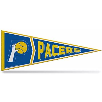 Rico Industries NBA Basketball Indiana Pacers Retro Banderín de fieltro para decoración de pared, 30,5 x 76,2 cm, ideal para el hogar, dormitorio, cueva de hombre Rico Industries NBA Basketball Indiana Pacers Retro Banderín de fieltro para decoración de pared, 30,5 x 76,2 cm, ideal para el hogar, dormitorio, cueva de hombre
