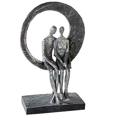Figura Decorativa Love Place Plateada - 30cm Figura Decorativa Love Place Plateada - 30cm
