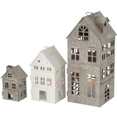 Boltze Firenza Juego de farolillos (3 Piezas, diseño Elegante, casa de luz, sin Velas, decoración para apartamento, casa, Interior, portavelas) Boltze Firenza Juego de farolillos (3 Piezas, diseño Elegante, casa de luz, sin Velas, decoración para apartamento, casa, Interior, portavelas)
