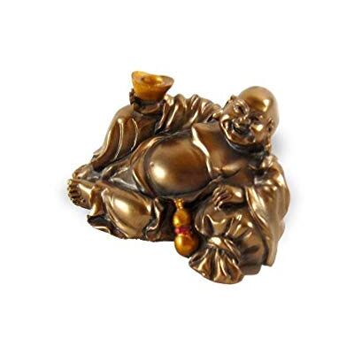 lachineuse Estatuilla de Buda Sonriente de la Suerte Pequeña Estatua de Buda Dorada de 7 cm Objeto Feng Shui Decoración Zen China Sala de Estar, Oficina Idea de Regalo China-Asia lachineuse Estatuilla de Buda Sonriente de la Suerte Pequeña Estatua de Buda Dorada de 7 cm Objeto Feng Shui Decoración Zen China Sala de Estar, Oficina Idea de Regalo China-Asia