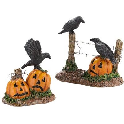 Department 56 Cuervos de Halloween, poliresina, Multicolor, 8,5 x 8 x 4,5 cm Department 56 Cuervos de Halloween, poliresina, Multicolor, 8,5 x 8 x 4,5 cm