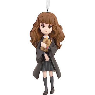 Hallmark Adorno Coleccionable de Harry Potter, diseño de Hermione Granger y Libro Hallmark Adorno Coleccionable de Harry Potter, diseño de Hermione Granger y Libro