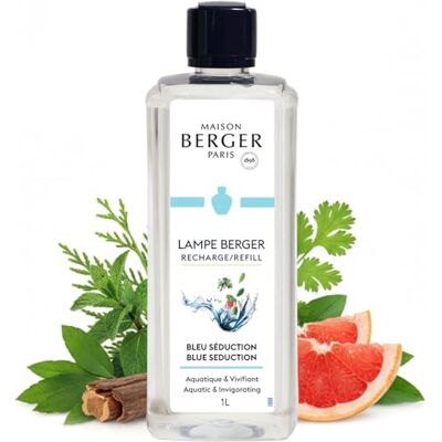 Maison Berger Paris Blue Seduction - Recarga para lámpara catalítica Maison Berger Paris Blue Seduction - Recarga para lámpara catalítica
