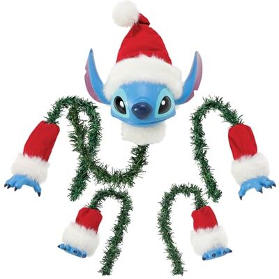 Department 56 Possible Dreams Disney Santa Stitch in a Chinch Tree Topper Set, 12 Pulgadas, Multicolor Department 56 Possible Dreams Disney Santa Stitch in a Chinch Tree Topper Set, 12 Pulgadas, Multicolor
