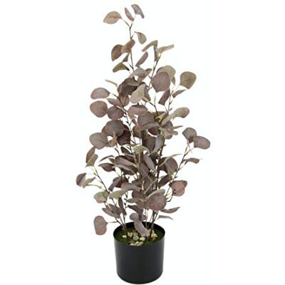 Planta artificial de eucalipto I.GE.A. - 33x75cm Burdeos - Planta Artificial Planta artificial de eucalipto I.GE.A. - 33x75cm Burdeos - Planta Artificial