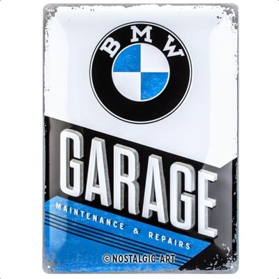 Cartel metálico retro, 30 x 40 cm, BMW – Garage Cartel metálico retro, 30 x 40 cm, BMW – Garage