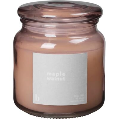 Broste Copenhagen Rose Dust Vela aromática (cristal, incluye tapa), color rosa Broste Copenhagen Rose Dust Vela aromática (cristal, incluye tapa), color rosa
