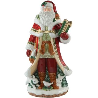 Goebel Figura de Santa con Regalo – Fitz & Floyd Xmas Goebel Figura de Santa con Regalo – Fitz & Floyd Xmas