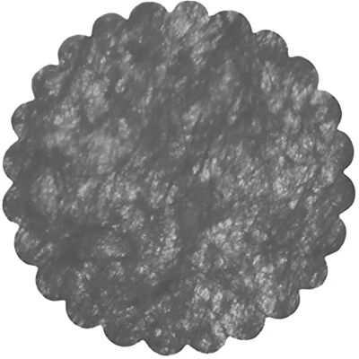 Ciao Sobre 24 decoraciones tnt efecto tejido Flower Poly Lab (Ø48cm), negro Ciao Sobre 24 decoraciones tnt efecto tejido Flower Poly Lab (Ø48cm), negro