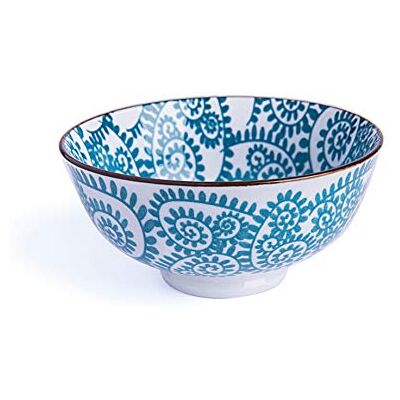 Excelsa Bolo Oriental, Porcelana, Ramas Azul, 12 cm Excelsa Bolo Oriental, Porcelana, Ramas Azul, 12 cm