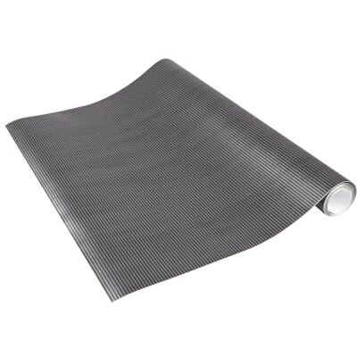 Venilia Lámina adhesiva, Gris-negro A rayas Rayas, 45cm x 1,5m, Espesor 260μ, Vinilo autoadhesivo para muebles o cocina, decorativas papel pintado pared, PVC sin ftalatos, Fabricado en UE Venilia Lámina adhesiva, Gris-negro A rayas Rayas, 45cm x 1,5m, Espesor 260μ, Vinilo autoadhesivo para muebles o cocina, decorativas papel pintado pared, PVC sin ftalatos, Fabricado en UE