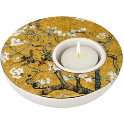 Goebel Portavelas de Almendro Dorado Vincent Van Gogh Artis Orbis Goebel Portavelas de Almendro Dorado Vincent Van Gogh Artis Orbis
