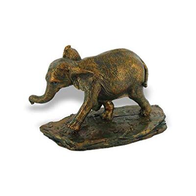 lachineuse Bebé Elefante Bronce símbolo de la Suerte lachineuse Bebé Elefante Bronce símbolo de la Suerte