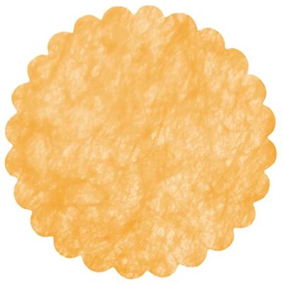 Ciao Sobre 24 decoraciones tnt efecto tejido Flower Poly Lab (Ø48cm), naranja Ciao Sobre 24 decoraciones tnt efecto tejido Flower Poly Lab (Ø48cm), naranja