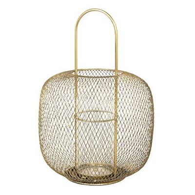 Broste Copenhagen Boden Farol, Metal, Dorado, 42,5x29,5cm Broste Copenhagen Boden Farol, Metal, Dorado, 42,5x29,5cm