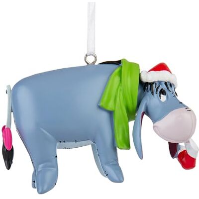 Hallmark Adorno Eeyore, decoración de árbol de Winnie The Pooh, Adorno Colgante de Disney, Adorno Colgante de Navidad, Regalos para Navidad Hallmark Adorno Eeyore, decoración de árbol de Winnie The Pooh, Adorno Colgante de Disney, Adorno Colgante de Navidad, Regalos para Navidad