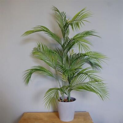 Genuine Leaf Design UK Palma Artificial de 90cm - Interior/Exterior Genuine Leaf Design UK Palma Artificial de 90cm - Interior/Exterior