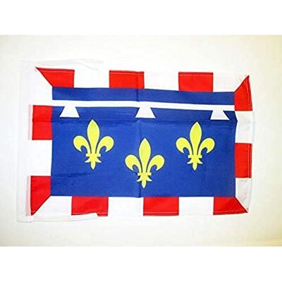 AZ FLAG Bandera de Centro 45x30cm BANDERINA DE Centre Francia 30 x 45 cm cordeles AZ FLAG Bandera de Centro 45x30cm BANDERINA DE Centre Francia 30 x 45 cm cordeles