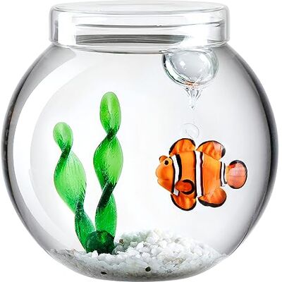 Leonardo HOME Mare -Juego de decoración (14,3 cm), Cristal Piedras Plástico, carbón, 15,4 cm Leonardo HOME Mare -Juego de decoración (14,3 cm), Cristal Piedras Plástico, carbón, 15,4 cm
