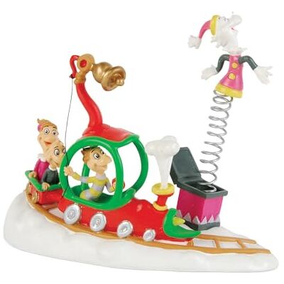 Department 56 Grinch del Departamento 58 Que con Sus Juguetes Department 56 Grinch del Departamento 58 Que con Sus Juguetes