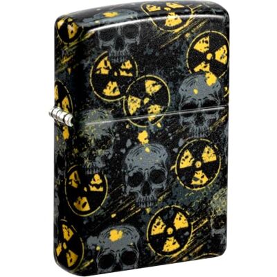 Zippo Encendedor a Prueba de Viento Nuclear Skulls Impresión a 540 Color, Multicolor Recargable Reutilizable Diseño a Prueba de Viento Robusto Caja de Regalo Hecho en EEUU Zippo Encendedor a Prueba de Viento Nuclear Skulls Impresión a 540 Color, Multicolor Recargable Reutilizable Diseño a Prueba de Viento Robusto Caja de Regalo Hecho en EEUU