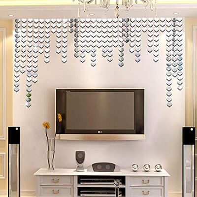 Ambiance Sticker Pegatinas de Pared, acrílico Cristal, Espejo, Chaque carré mesure 2x2 cm Ambiance Sticker Pegatinas de Pared, acrílico Cristal, Espejo, Chaque carré mesure 2x2 cm