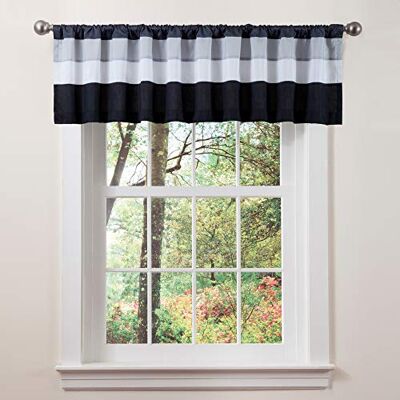 Lush Decor 18-Inch by 84-Inch Iman Valance Lush Decor 18-Inch by 84-Inch Iman Valance