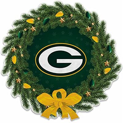Rico Industries Banderín con forma de corona de los Green Bay Packers de la NFL Football Decoración para el hogar y la sala de estar Fieltro suave EZ para colgar Rico Industries Banderín con forma de corona de los Green Bay Packers de la NFL Football Decoración para el hogar y la sala de estar Fieltro suave EZ para colgar