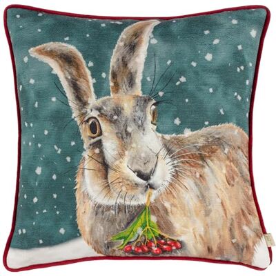 Funda de Cojín de Conejo de Navidad Evans Lichfield - Multicolor - 43 Cm x 43 Cm Funda de Cojín de Conejo de Navidad Evans Lichfield - Multicolor - 43 Cm x 43 Cm