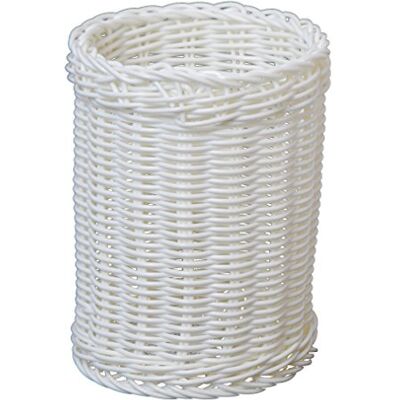 Excelsa Cesta Trenzada (11,5 x 15 cm, 6 Unidades), Color Blanco Excelsa Cesta Trenzada (11,5 x 15 cm, 6 Unidades), Color Blanco