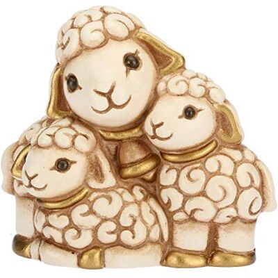 THUN Figura de Belén Grupo de Ovejas Decoraciones Navidad Casa Línea Belén Clásico Cerámica 6,1 x 3,3 x 5,5 h cm THUN Figura de Belén Grupo de Ovejas Decoraciones Navidad Casa Línea Belén Clásico Cerámica 6,1 x 3,3 x 5,5 h cm