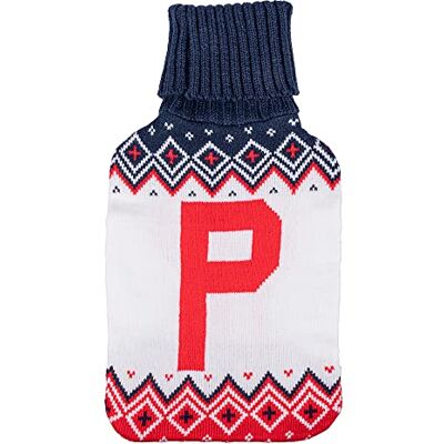 Villa d’Este Home Tivoli Monogram Winter P-Bolsa de Agua Caliente (2 L), Rojo + Blanco + Azul, M Villa d’Este Home Tivoli Monogram Winter P-Bolsa de Agua Caliente (2 L), Rojo + Blanco + Azul, M
