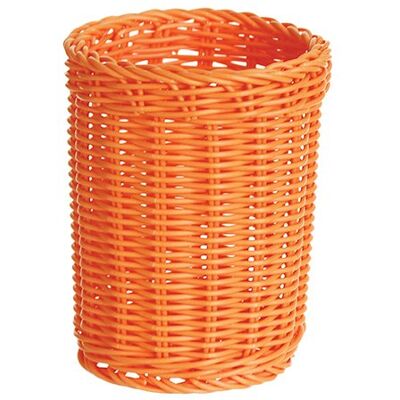 Excelsa Cesta Trenzada de 11,5 x 15 cm, Color Naranja Excelsa Cesta Trenzada de 11,5 x 15 cm, Color Naranja