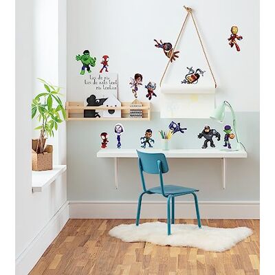Mural de Pared Marvel Multicolor - 50x70cm - Decoración Mural de Pared Marvel Multicolor - 50x70cm - Decoración