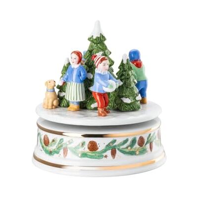 Hutschenreuther Colección de Navidad 2025 Caja de música Grande XXL; Altura 16 cm/diámetro 15 cm; melodía: tu Hijo vendrá; Limitado a 499 ejemplares Hutschenreuther Colección de Navidad 2025 Caja de música Grande XXL; Altura 16 cm/diámetro 15 cm; melodía: tu Hijo vendrá; Limitado a 499 ejemplares