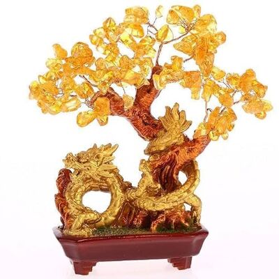 lachineuse Árbol de Citrino Amarillo Feng Shui 19 cm Decoración Asiática Dragón Dorado Árbol de la Fortuna Deco Asiático Piedras Preciosas Objeto Japón Zen lachineuse Árbol de Citrino Amarillo Feng Shui 19 cm Decoración Asiática Dragón Dorado Árbol de la Fortuna Deco Asiático Piedras Preciosas Objeto Japón Zen