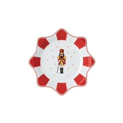 Hutschenreuther Christmas Love Cuenco (20 cm), diseño de estrella, color rojo Hutschenreuther Christmas Love Cuenco (20 cm), diseño de estrella, color rojo