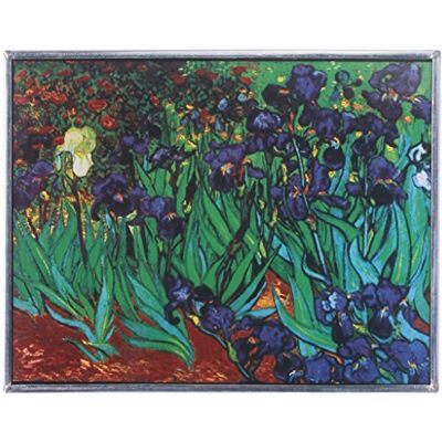 Design Toscano Irises 1889 Art Glass Design Toscano Irises 1889 Art Glass