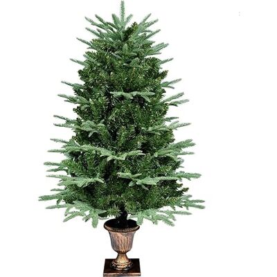 Uten Árbol de Navidad Artificial, Maceta para Árbol de Navidad de 120 cm, Maceta con Fondo de Plástico Retro, 320 Ramas, Apto para Hogares, Centros Comerciales, Hoteles y Empresas Uten Árbol de Navidad Artificial, Maceta para Árbol de Navidad de 120 cm, Maceta con Fondo de Plástico Retro, 320 Ramas, Apto para Hogares, Centros Comerciales, Hoteles y Empresas