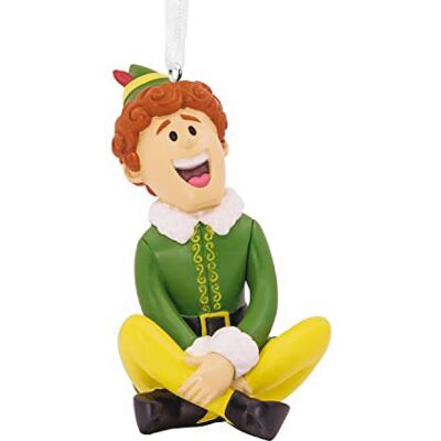 Hallmark Elf Buddy The Elf Adorno navideño Cantando Hallmark Elf Buddy The Elf Adorno navideño Cantando